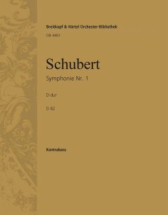 Cover Symphonie Nr. 1 D-dur D 82 Kb Orch E