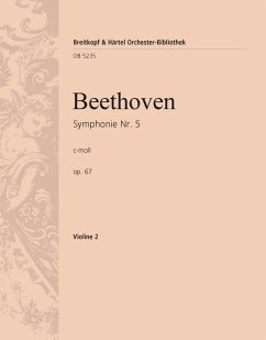 Cover Sinfonie c-Moll Nr.5 op.67 für Orchester Violine 2