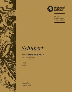 Cover Sinfonie h-Moll D759 für Orchester Kontrabaß