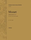 Missa brevis F-Fur KV192 für Soli, Chor, Orchester und Orgel Cello/Baß Missa brevis F-Fur KV192 für Soli, Chor, Orchester und Orgel Cello/Baß