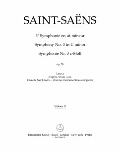 Cover Sinfonie c-Moll Nr.3 op.78 für Orchester Violine 2