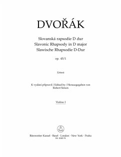 Cover Slavonic Rhapsody No.1 in D major Op.45 (Violin I)