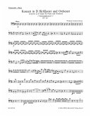 KONZERT D-DUR KV537 FUER KLAVIER UND ORCHESTER VIOLONCELLO/KONTRABASS