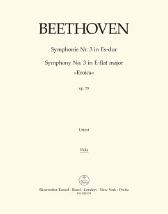 Cover Sinfonie Es-Dur Nr.3 op.55 für Orchester Viola