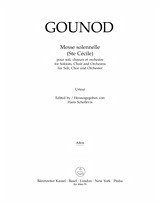 Cover Messe solennelle (Ste Cécile) für Soli, gem Chor und Orchester Viola
