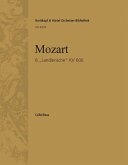 6 landlerische KV606 für 2 Violinen und Kontrabaß Cello / Baß 6 landlerische KV606 für 2 Violinen und Kontrabaß Cello / Baß