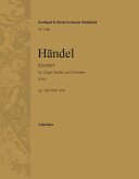 Konzert B-Dur op.4,6 HWV294 für Orgel (Harfe) und Orchester Cello / Baß Konzert B-Dur op.4,6 HWV294 für Orgel (Harfe) und Orchester Cello / Baß