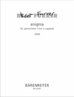 Cover Enigma (2006) für gem Chor a cappella