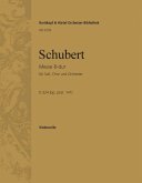 Messe B-dur oppost.141 D324 für Soli, gem Chor und Orchester Violoncello Messe B-dur oppost.141 D324 für Soli, gem Chor und Orchester Violoncello
