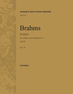 Cover KONZERT D-MOLL NR.1 OP.15 FUER KLAVIER UND ORCHESTER KONTRABASS