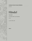 Konzert B-Dur op.4,6 HWV294 für Orgel (Harfe) und Orchester Viola Konzert B-Dur op.4,6 HWV294 für Orgel (Harfe) und Orchester Viola