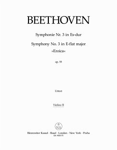 Cover Sinfonie Es-Dur Nr.3 op.55 für Orchester Violine 2