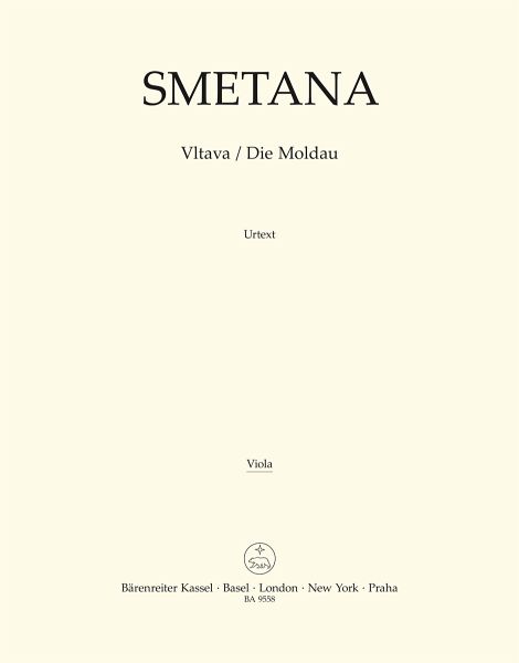 BA9558-79 Die Moldau für Orchester Viola