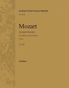 Cover Konzert-Rondo D-Dur KV382 für Klavier und Orchester Violoncello/Kontrabass