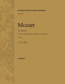 Te deum C-Dur KV141 für Soli, Chor und Orchester Cello / Baß Te deum C-Dur KV141 für Soli, Chor und Orchester Cello / Baß