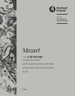 Cover L'AMERO KV208 FUER SOPRAN, VIOLINE UND ORCHESTER VIOLA