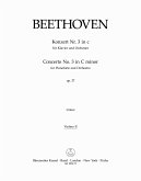 Konzert c-Moll Nr.3 op.37 für Klavier und Orchester Violine 2