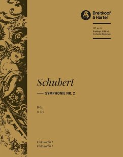 Cover Symphonie Nr. 2 B-dur D 125 Vc1 Orch E