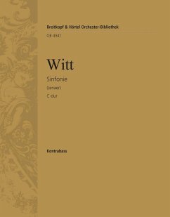 Cover Sinfonie C-Dur für Orchester Kontrabaß
