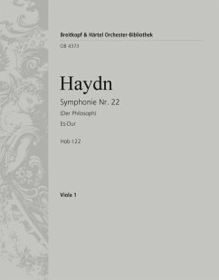 Cover Sinfonie Es-Dur Nr.22 Hob:I:22 für Orchester Viola