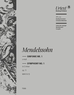 Cover Sinfonie c-Moll Nr.1 op.11 für Orchester Viola