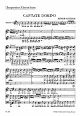 Cantate Domino für 3 gemischte Stimmen und Bc, chorpartitur