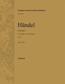 Konzert F-Dur Nr.13 HWV295 für Orgel und Orchester Cello/Baß Konzert F-Dur Nr.13 HWV295 für Orgel und Orchester Cello/Baß
