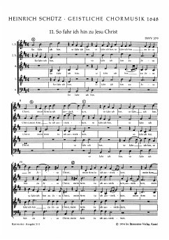 Cover So fahr ich hin SWV379 für 5 gem Stimmen Partitur