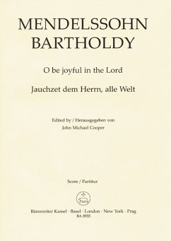 Cover Jauchzet dem Herrn alle Welt für gem Chor a cappella (englische Version mit Orgel), Partitur (dt/en)