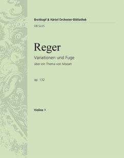 Cover Mozart-Variationen op. 132 Vl1 Orch E,U