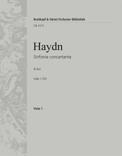 Cover Haydn, Joseph Sinf.concertante B Hob I: 105 Va1 Vl,Vc,Ob,Fag,Or E