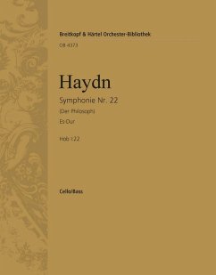 Cover Sinfonie Es-Dur Nr.22 Hob:I:22 für Orchester Cello/Baß