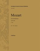 SERENADE F-DUR KV101 FUER ORCHESTER VIOLONCELLO/KONTRABASS KONTRETAENZE KV101 SERENADE F-DUR KV101 FUER ORCHESTER VIOLONCELLO/KONTRABASS KONTRETAENZE KV101