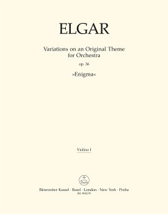 Cover Enigma-Variationen op.36 für Orchester Violine 1