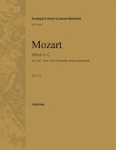 Missa C-Dur KV317 für Soli, Chor und Orchester Cello/Baß Missa C-Dur KV317 für Soli, Chor und Orchester Cello/Baß