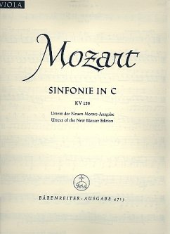 Cover Sinfonie C-Dur Nr.16 KV128 für Orchester Viola