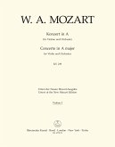 Konzert A-Dur KV219 für Violine und Orchester Violine 1