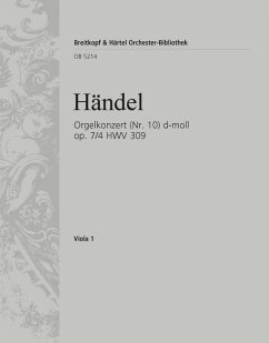 Konzert d-Moll op.7,4 HWV309 für Orgel und Orchester Viola Konzert d-Moll op.7,4 HWV309 für Orgel und Orchester Viola
