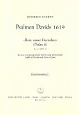 Herr unser Herrscher SWV27 für 2 gem Chöre und Bc (Instrumente ad lib) Chorpartitur Favoritchor 1