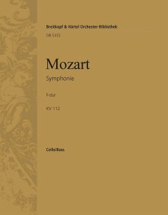 Cover Symphonie Nr. 13 F-dur KV 112 Vc/Kb Orch E,U
