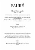 Maria Mater gratić op. 47/2 N 96 für Tenor und Bariton (oder Sopran und Mezzo-Sopran) und Orgel oder Kl Chorpartitur Maria Mater gratić op. 47/2 N 96 für Tenor und Bariton (oder Sopran und Mezzo-Sopran) und Orgel oder Kl Chorpartitur
