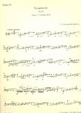 Sinfonie a-Moll Nr.3 op.56 für Orchester Violoncello Sinfonie a-Moll Nr.3 op.56 für Orchester Violoncello