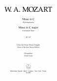 Missa C-Dur KV317 für Soli, gem Chor und Orchester Chorpartitur Missa C-Dur KV317 für Soli, gem Chor und Orchester Chorpartitur