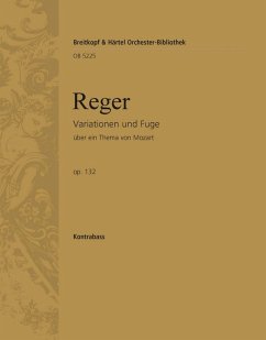 Cover Mozart-Variationen op. 132 Kb Orch E,U