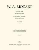 Konzert D-Dur KV314 für Flöte und Orchester Violine 1 Konzert D-Dur KV314 für Flöte und Orchester Violine 1