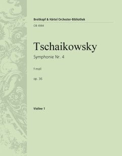 Cover Sinfonie f-Moll Nr.4 op.36 für Orchester Violine 1
