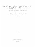Im Schweigen der Betrachtung für gem Chor (8-strimmig), Orgel und Schlagzeug (Vibr, Becken, gr. Tam-Tam), Partitur Im Schweigen der Betrachtung für gem Chor (8-strimmig), Orgel und Schlagzeug (Vibr, Becken, gr. Tam-Tam), Partitur