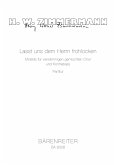 BA8328 H.W.Zimmermann, Lasst uns dem Herrn frohlocken für gem Chor und Kontrabass Chorpartitur BA8328 H.W.Zimmermann, Lasst uns dem Herrn frohlocken für gem Chor und Kontrabass Chorpartitur