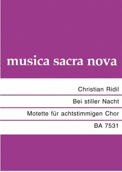 Cover BEI STILLER NACHT PASSIONS-CHORALMOTETTE FUER GEM CHOR (SSAATTBB) A CAPPELLA