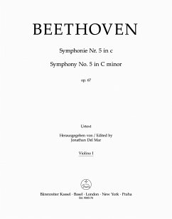 Cover Sinfonie c-Moll Nr.5 op.67 für Orchester Violine 1